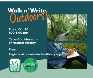 Walk n' Write - a Write Out Cape Cod event