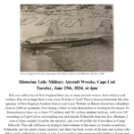Historian Talk: Military Aircraft Wrecks, Cape Cod at Museums on the Green